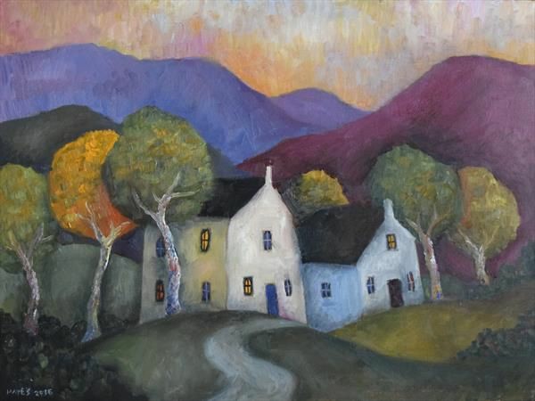 ArianeGermer's tweet photo. Good morning friends 💗☕
Have a great day everyone...🍀🏠🌳🏡🌳🌄
#painting #naiv #expressionism #oil 
🎨 Jeremy Mayes https://t.co/G8qt7MZS27