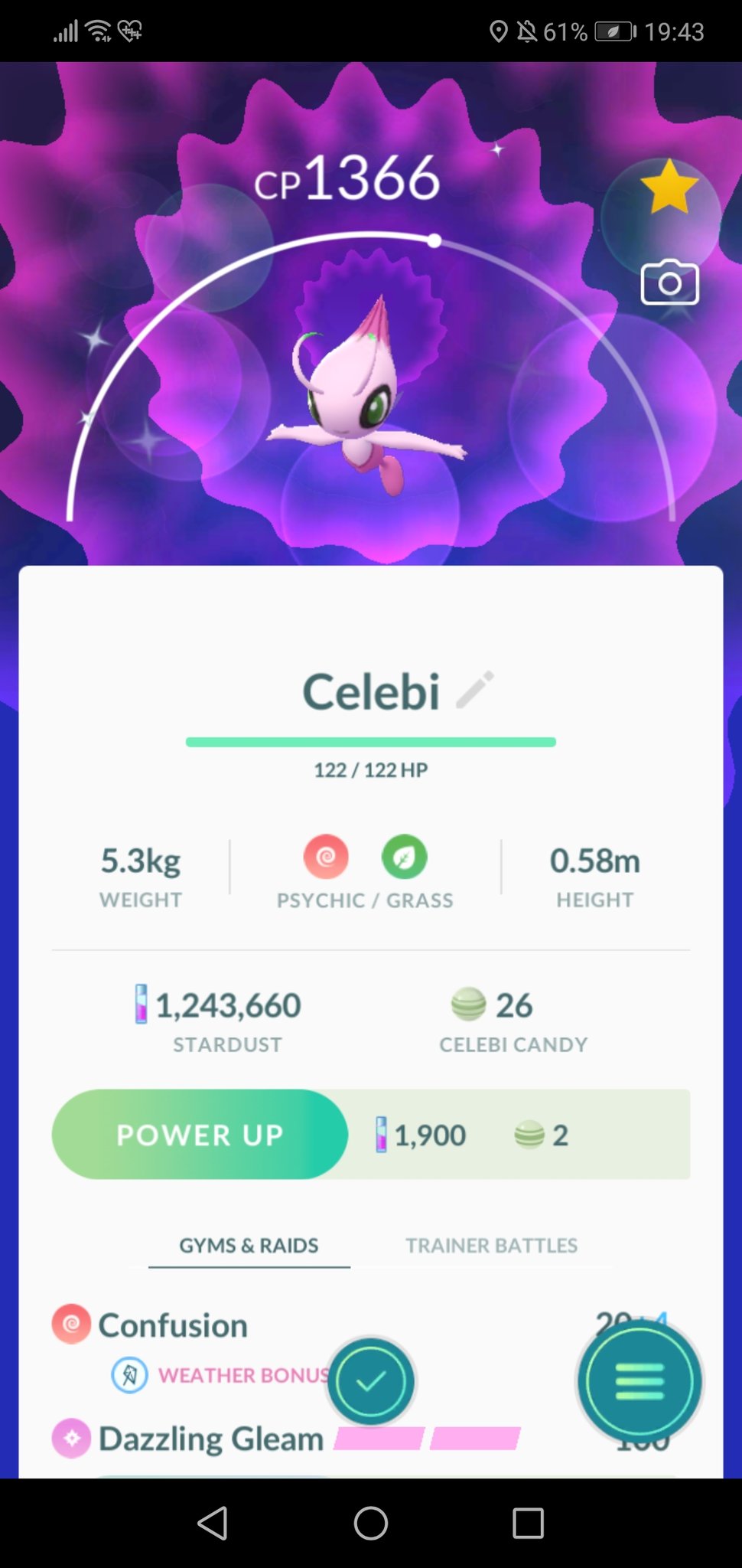 Celebi Pokemon Go