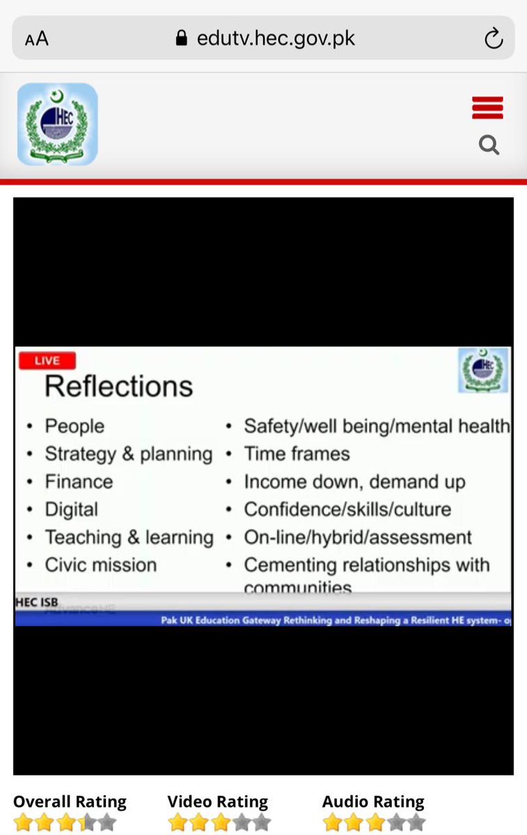 For live stream
edutv.hec.gov.pk

#PakUKEducationGateway