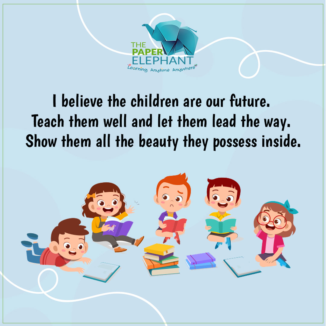 PaperElephantHS's tweet image. Our children are our future, our pride and joy. As they grow up and enter our community and the world at large, they will begin to shape it according to the knowledge and values they were taught early on. 
#thepaperelephant #prideandjoy #knowledge #values #childedu #education