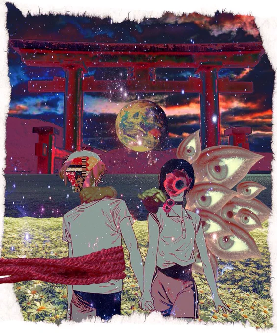 Collage
p1《第六感》(デンレゼ中心)
p2《ママと子供》
p3《君は誰?》(マキマに支配されたのタイムライン)

 #チェンソーマン #レゼ #デンジ #マキマ #デンレゼ 