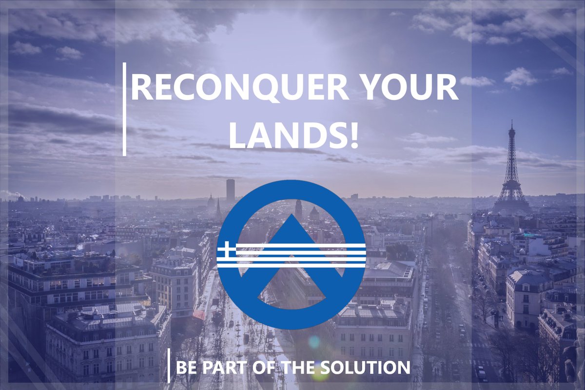 GIdentitarian's tweet photo. Reconquer your lands!Reclaim what belongs to you! #DefendEurope #DefendGreece #Europe #Greece #Ελλαδα #Referendum #France #Τουρκια #Covid_19 #Deutschland #FFP2Masken #Italia #15dicembre #España #FelizMartes #Immigration #Islam #Invasion #Globalism #Patriots #Lockdown2 https://t.co/YmtaNfcaJs