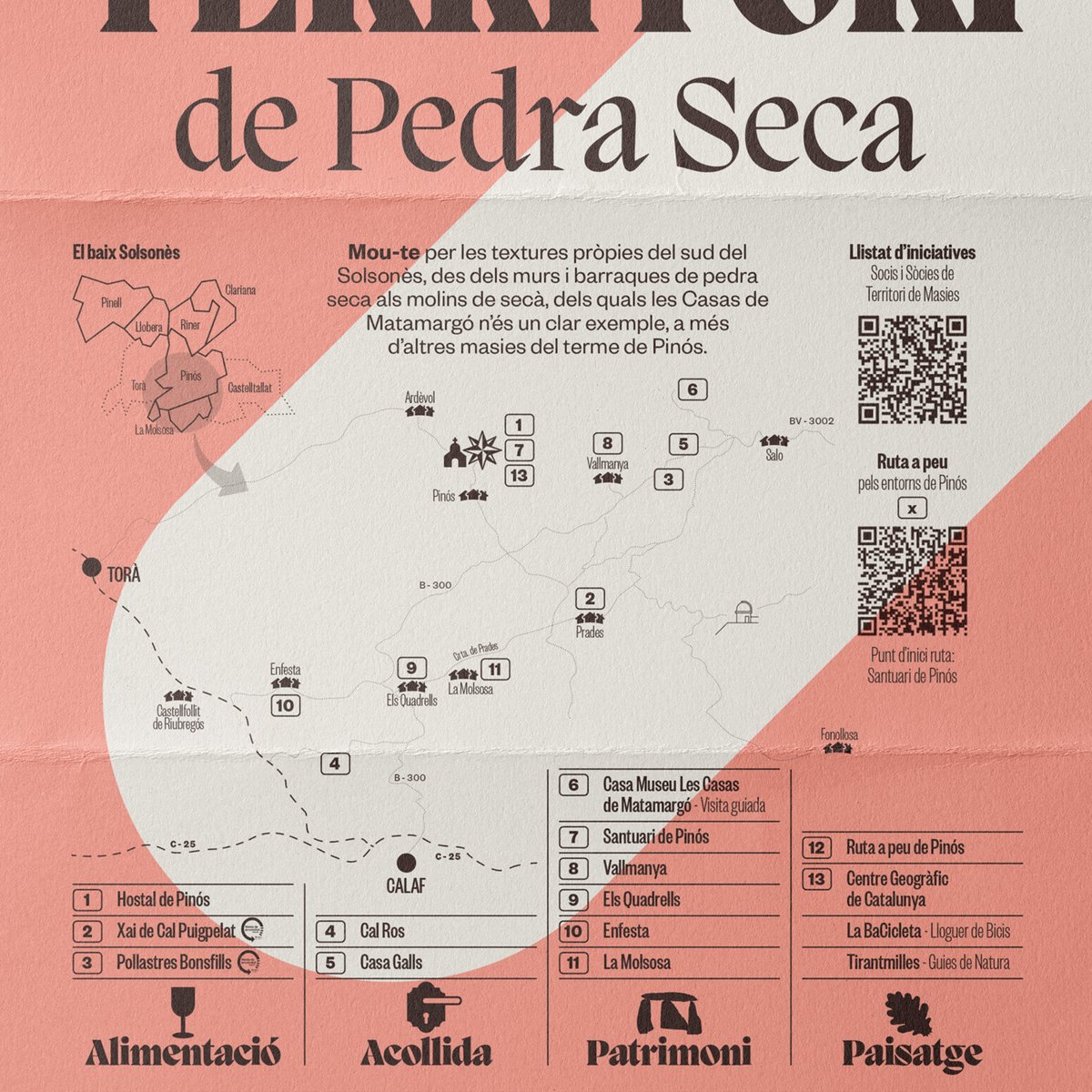 territorimasies's tweet photo. 🐾 Mou-te pel Territori... de PEDRA SECA

🍂 Et proposem una ruta per conèixer les textures pròpies del sud del Solsonès, des dels murs i barraques de pedra seca als molins de secà. 

Descarrega't l'itinerari aquí 👉https://t.co/dVkjFi5Tlt https://t.co/roL5pw9Eoc