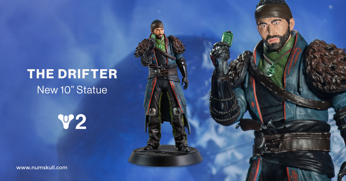 NumskullDesigns's tweet image. WIN OUR #Destiny2 The Drifter Statue! 

📅CLOSES 17 DECEMBER 2020!

ENTER
➕FOLLOW @NumskullDesigns
🔁RETWEET
❤️LIKE
💬COMMENT #NUMSKULLTHEDRIFTERGIVEAWAY

Enter on our Facebook and Instagram Channels for extra chances!

#BeyondLight #Destiny #comeptition #Giveaways