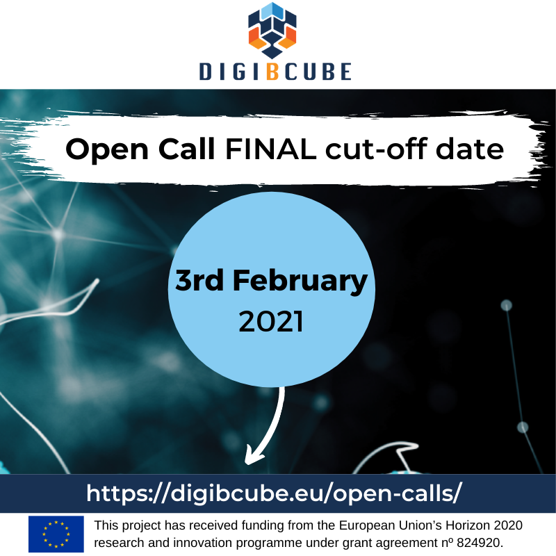 digiBcube's tweet photo. 🚀The next and final cut-off date for the submission of Customised Solution Innovation and Prototyping voucher applications is 3rd February 2021.
🔗APPLY HERE: https://t.co/WCGF9xvmSE
#medicaldiagnostics #healthcare #innovationsupport #photonics #personalisedmedicine #DIGIBCUBE https://t.co/rONSn1P7I9