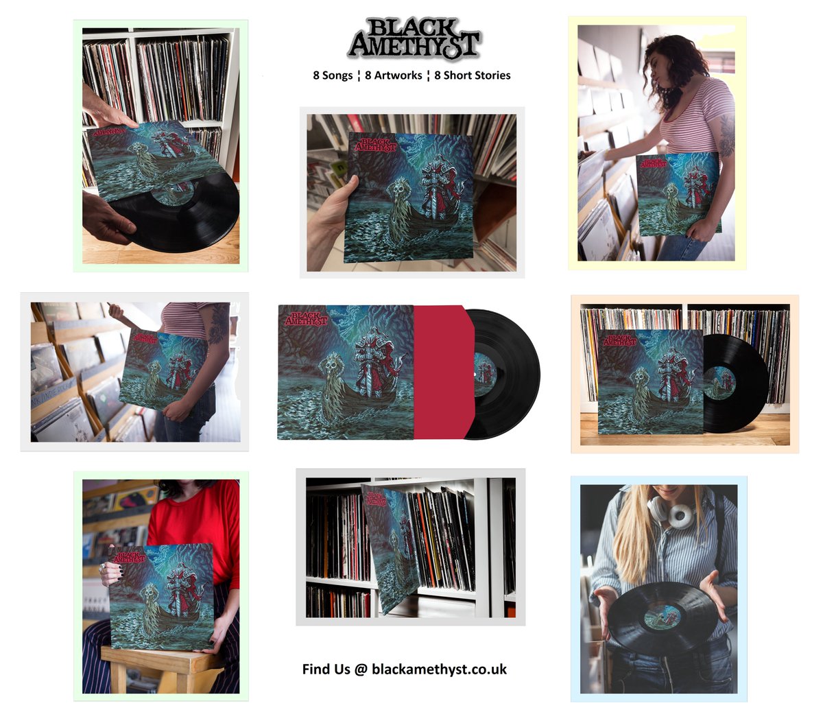 And what a handsome album it is! Here are the mock-ups we're working on to make sure production delivers an album that is kind on the ear AND the eye.
<a href="/allgoodrecshops/">AllGoodRecordShops</a>