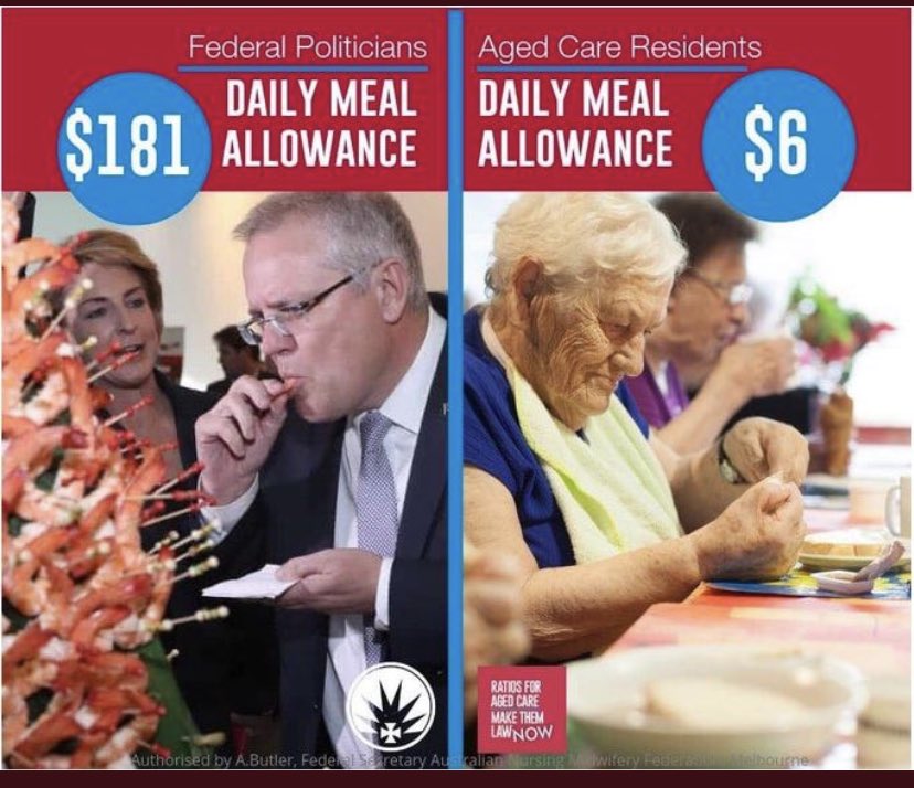 BenjaminRoy73's tweet image. @ScottMorrisonMP WE SEE YOU!!! YOUR SNOUTS IN THE TROUGH EVERY DAY!!!
How REVOLTING when the people in nursing homes get so little and there are people STARVING.
FILTHY LNP PIGS.....
The Aussie Parliament truly needs a financial shakedown!!!
#auspol
#AlohaScotty