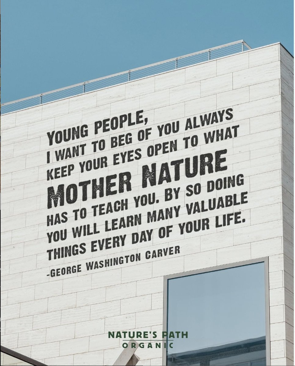 Let's come together to make a conscious effort to protect Mother Nature. 

Here at Nature's Path we are completely sustainable using organic farming - to ensure we leave the Earth better than we found it.

#naturespath #glutenfree #healthyeating #alwaysorganic