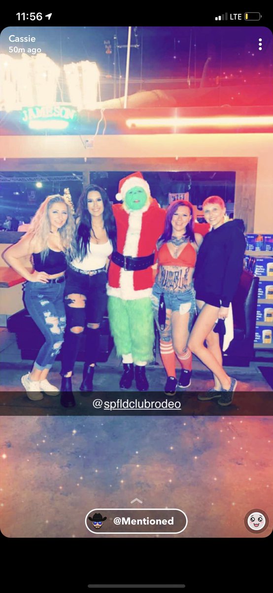 ClubRodeoSpfld's tweet photo. Who knows, maybe the grinch will be here again, this Saturday night 😊 https://t.co/B0kwTrLRSx