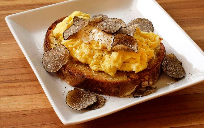 We are thinking Truffles... Perfect with scrambled eggs on Christmas morning. 
Get Truffles here: wildfoodie.co.uk/truffles