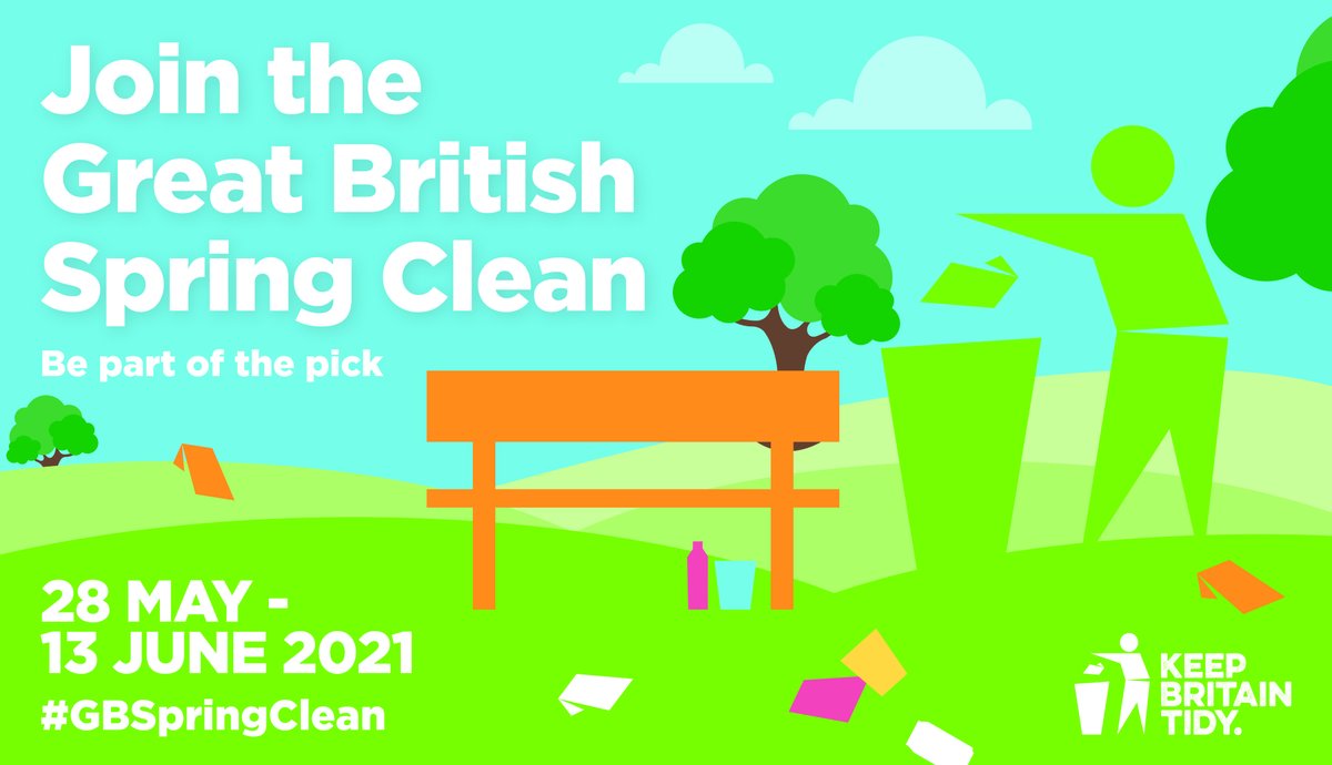 We're delighted to announce that the Great British Spring Clean will be from 28 May to 13 June next year! It is going to be bigger and better than ever before...watch out for more updates in the new year! #GBSpringClean