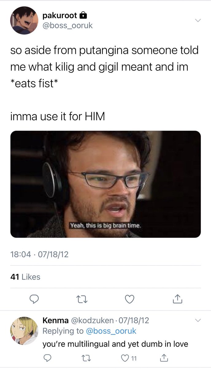 krtskdaily's tweet image. EXHIBIT J — keeping up with kuroo and his sappy multilingual pining