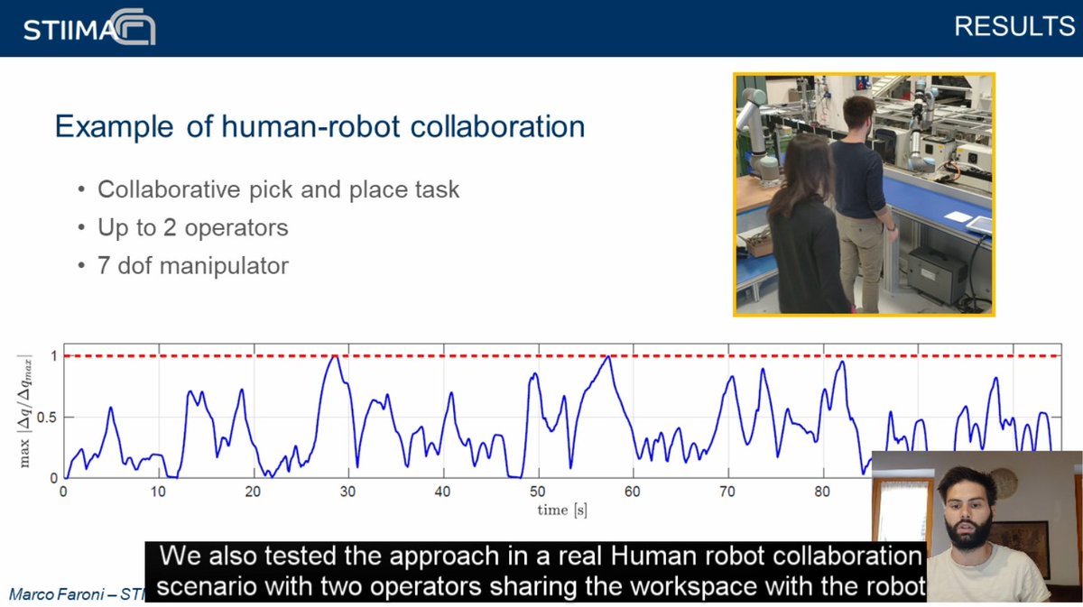 Pickplace_PRJ's tweet photo. Just a few updates on our project's scientific dissemination:
🚩 Our colleague Marco Faroni (@StiimaCNR) presented a paper on real-time #motionplanning of robotic manipulators at #iros2020 in October 2020. The paper deals with redundancy resolution under hard joint bounds. ⬇️ https://t.co/8GQ93JWx6d