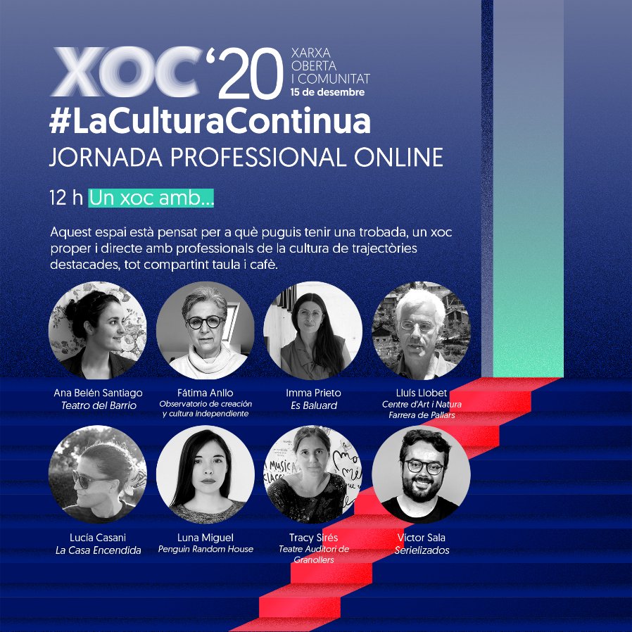 Comença l'espai "Un xoc amb...". Servidor de vostès anirà saltant de sala en sala. No us ho prengueu malament si us abandono. ;-)