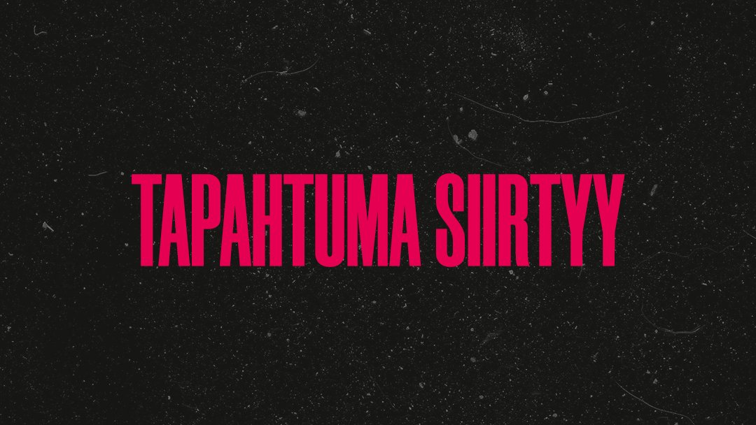 MARS siirtyy! Alkuvuoden epävarmasta koronatilanteesta johtuen MARS järjestetään vasta huhtikuussa 22.-24.4.2021 Seinäjoen Rytmikorjaamolla. Lisätietoja: marsfestivaali.fi #mars21