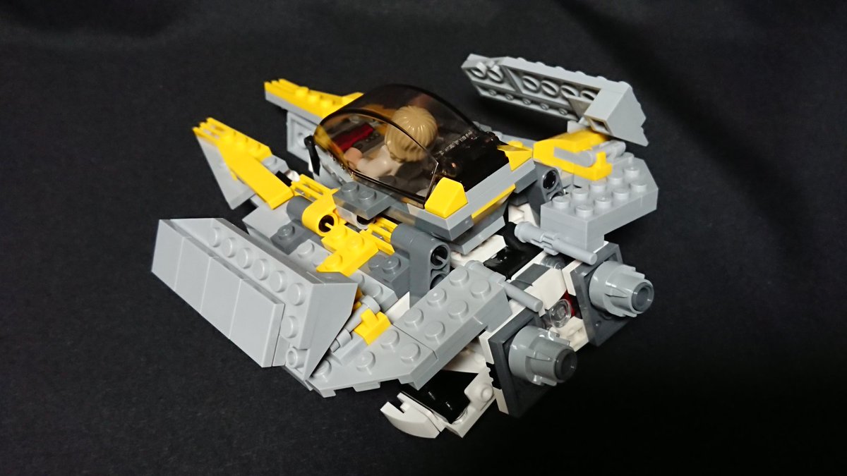 Tkr Studios Lego A Twitteren レゴでスターウォーズのジェダイ スターファイターを自己流で作りました 解 小型トラックは地球での仮の姿でスターファイターにトランスフォームします