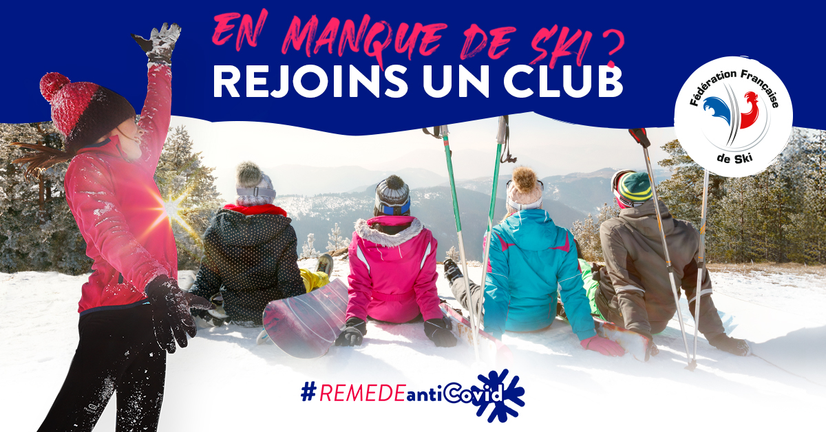 #RemedeAntiCovid ❄
Enfin déconfinés et prêts à profiter de la glisse ? Les Clubs de la FFS n’attendent que vous ! 
Passionnés en manque de ski, amateurs de liberté, nos clubs vous invitent à partager leur terrain de jeu, dans une ambiance conviviale.
➡ ma-licence-carte-neige.fr