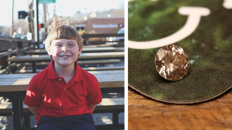 THV11's tweet photo. Arkansas boy, 7, returns lost engagement ring diamond found in gravel

https://t.co/ONMPyyqZcd https://t.co/c0SVrQWZeX