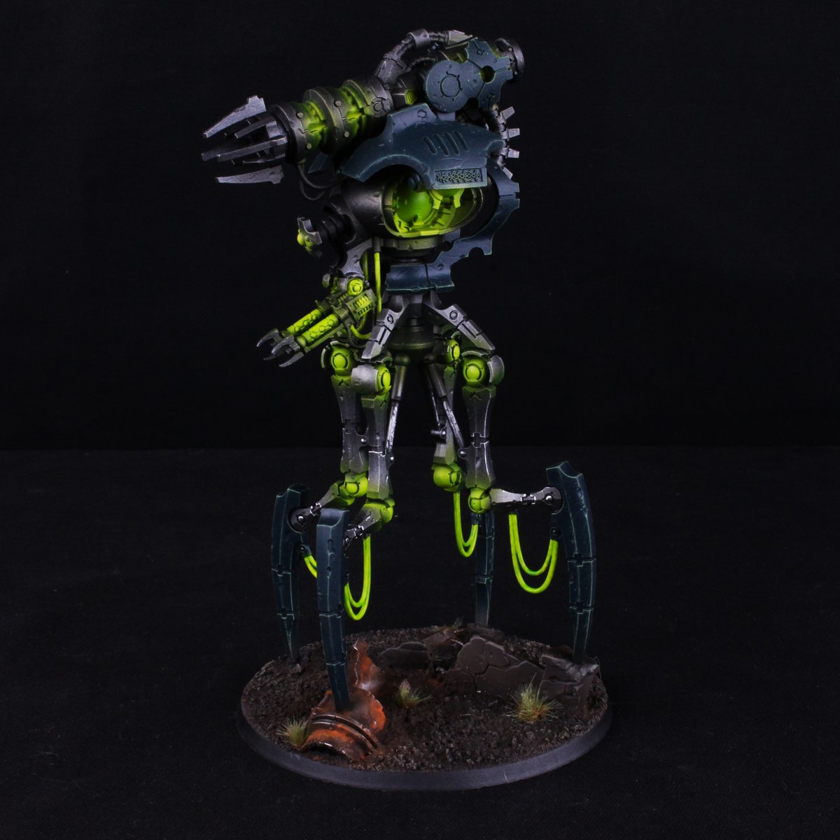 TwistedBobbay's tweet photo. Finished Canoptek Doomstalker.
#necrons #necrons40k #canoptekdoomstalker
#canoptek #doomstalker #warhammer40k #wh40k #w40k #finished #art #warhammerpainting #hobby #citadelminiatures #painting #rust #photography #photo #minipainting #gamesworkshop #miniature #tabletop #wargaming https://t.co/kQdsF0QsJF