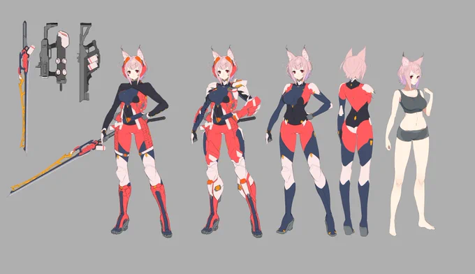 こっちのシリーズ、最近描いてない 