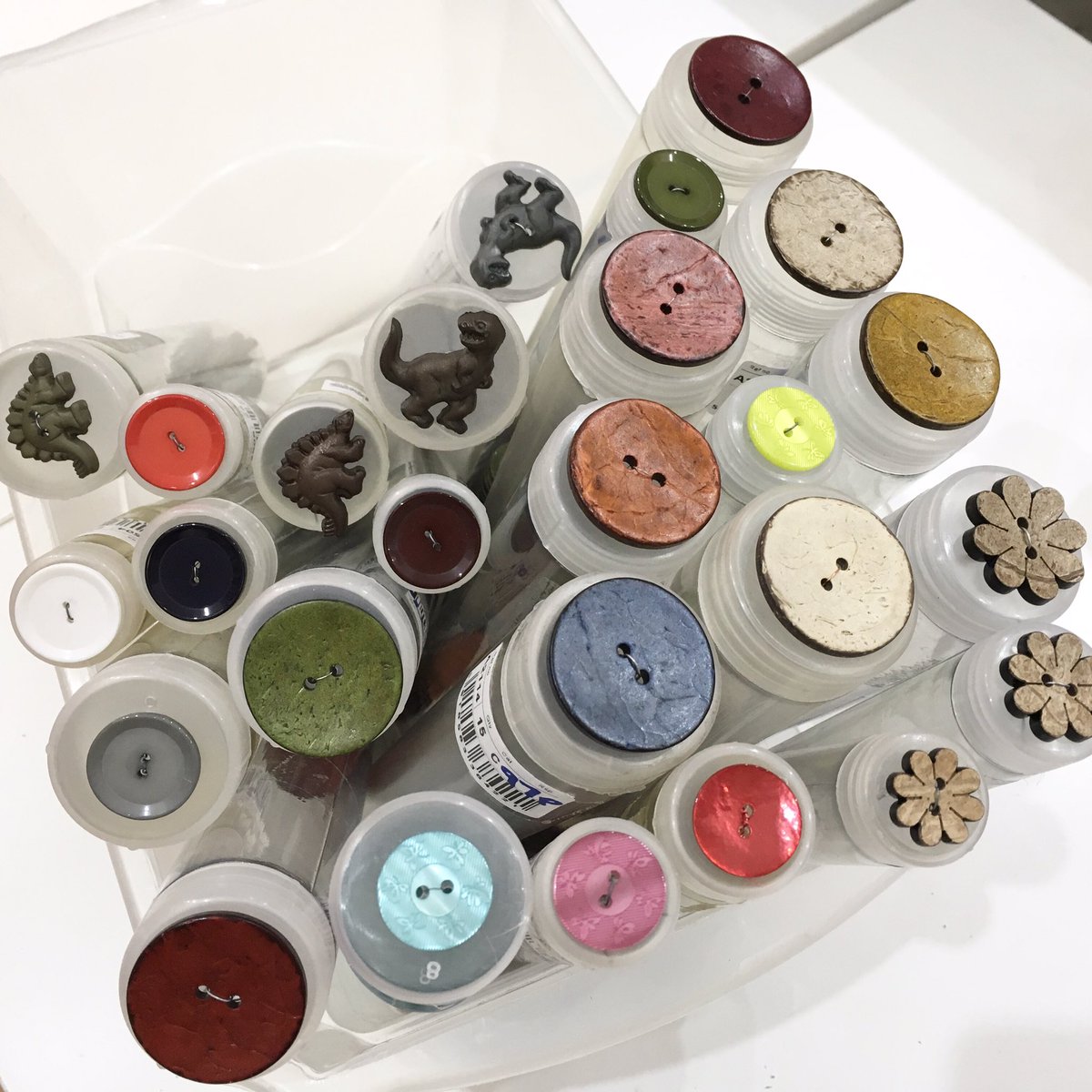 Gather_N_Sew's tweet photo. Our button collection is having a bit of a makeover and this is just some of the gorgeous new buttons that have been added. Perfect for snuggly knitted jumpers and winter makes ๐งต #buttons #buttonsbuttonsbuttons #buttonshop https://t.co/1tCVbPXGTo