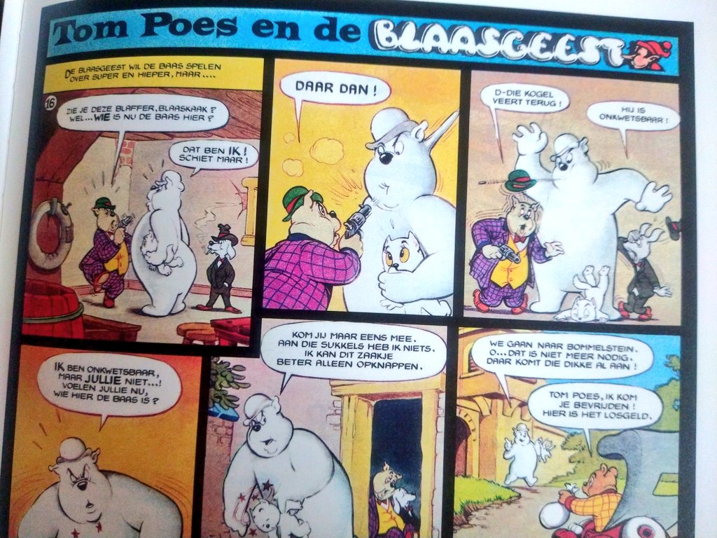 There's multiple versions of this comic about a talking balloon that takes on the shape and personality of the person who inflates it. One published in Revue in 1964, and one in Donald Duck magazine in 1984, drawn in 1953. Here's a scene that didn't make it into the golden book!