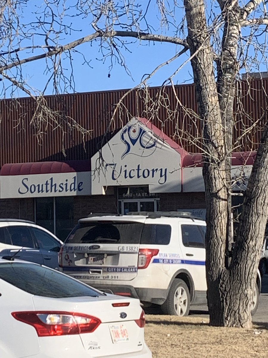  @CTVCalgary said “Officials requested the assistance of CALGARY POLICE SERVICES at the building” BYLAW attended the call, CPS never attended. Ask  @CalgaryPolice if they responded to a call Sunday DEC 6, 2020 at Southside Victory. FALSE CLAIM to insight a negative opinion of SVC.