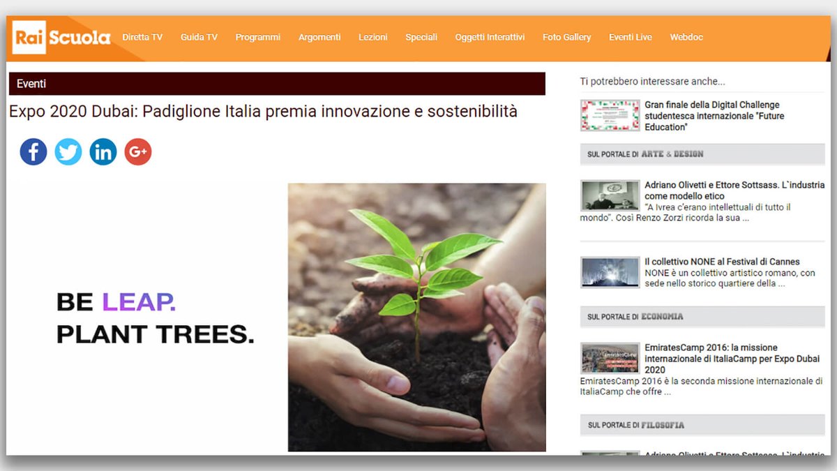 Italy Expo 2020 On Twitter La Digitalchallenge Future Education Sui Media Italiani Futureded Expo2020 Italyexpo2020 Labellezzauniscelepersone Https T Co Fcdhminhdd Raiscuola Affaritaliani Scuola24 Https T Co Avuxybcxgt
