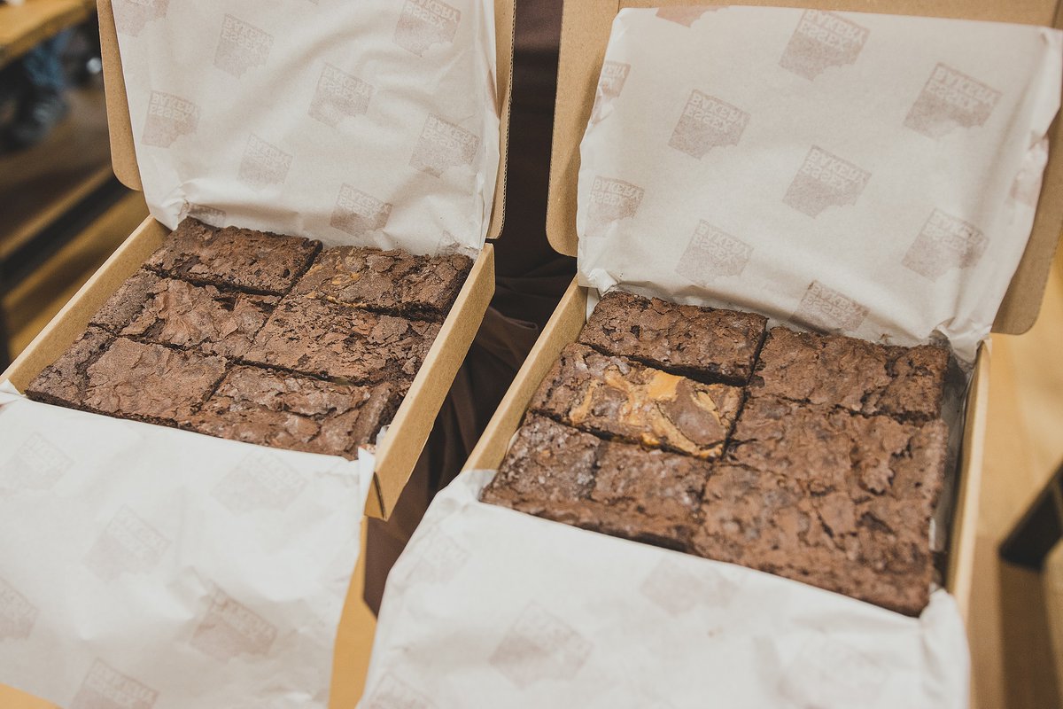 Delicious treat this morning, thanks to our copywriter Rebecca! 😋