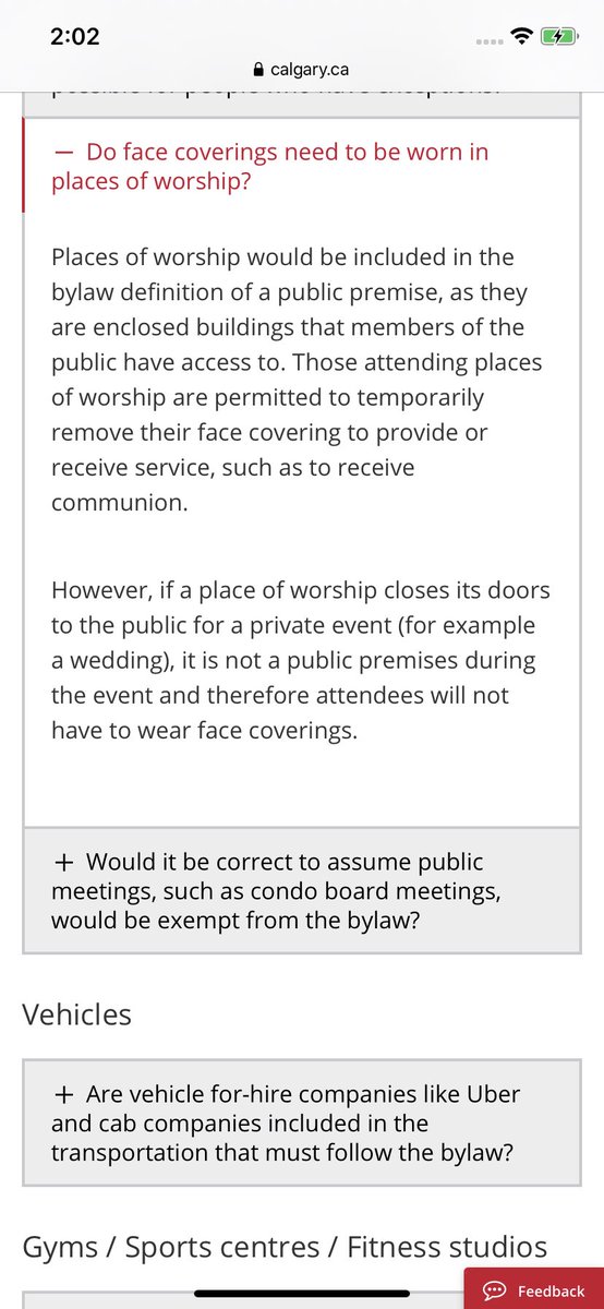  @CTVCalgary said “ a lack of mask mandate “ Southside Victory posted the CITY OF CALGARY mask bylaw signage at every sanitization station. STAFF direct attendees to sanitization stations. STAFF are not BLAW OFFICERS and cannot force compliance. Some attendees have exemptions !!