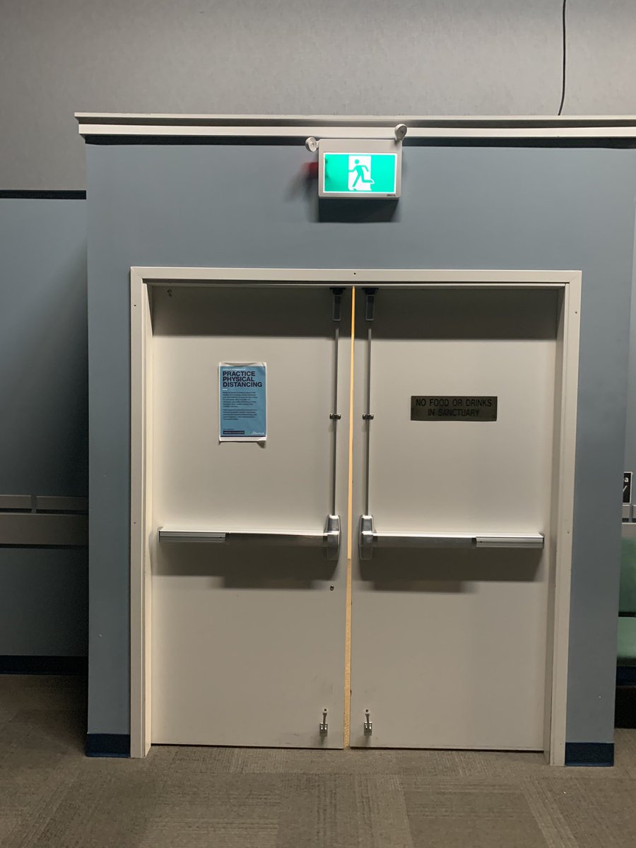  @CTVC said “no physical distancing” Southside Victory Staff posted multiple signs encouraging physical distancing, STAFF do not confront or enforce attendees to remain physically distant. STAFF are not BYLAW OFFICERS . They cannot force anyone to leave due to their noncompliance.