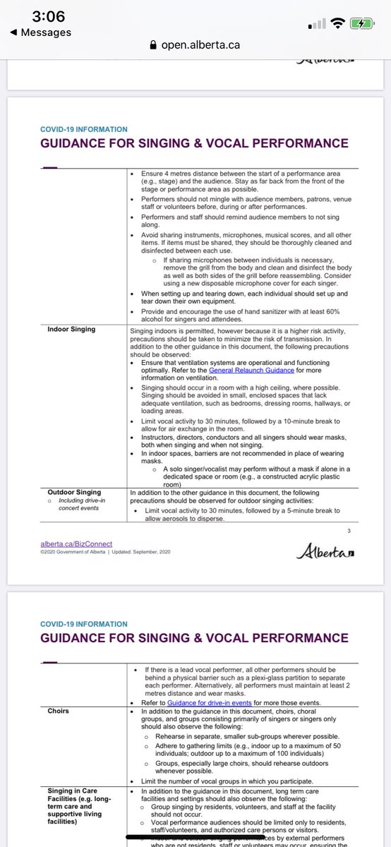  @CTVCalgary said “group performance “ this refers to Southside Victory live worship team. They excersise 6ft of distance between members and approximately 12ft-15ft from audience during service. We try to adhere to both provincial and city bylaws, each has different requirements.