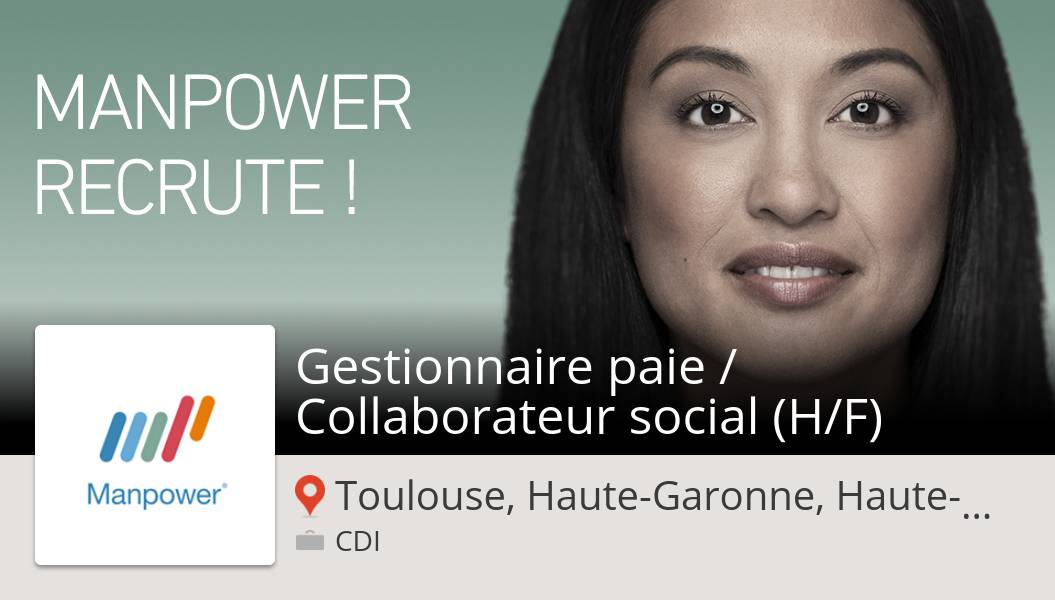 BorisGOURGUE's tweet photo. Découvrez ce #job : #Gestionnaire paie / Collaborateur #social (H/F) chez #ManpowerFrance (#ToulouseHauteGaronneHauteGaronne) https://t.co/YEnKpvnAEt https://t.co/nBofoIijgp