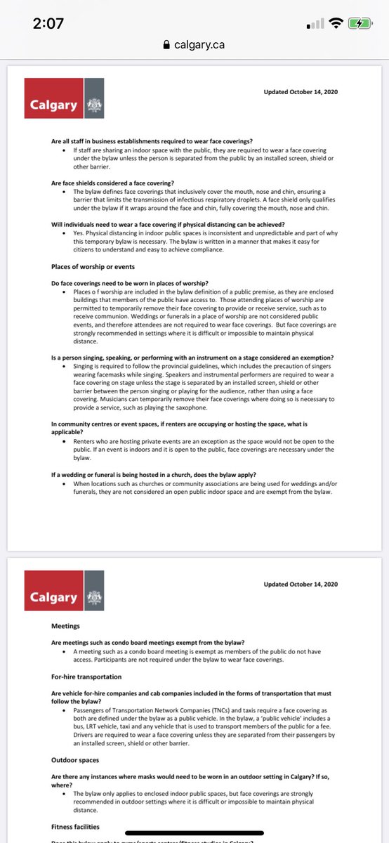  @CTVCalgary said “ live music performance “ This was in no way a violation, it was permitted under the health guidelines.