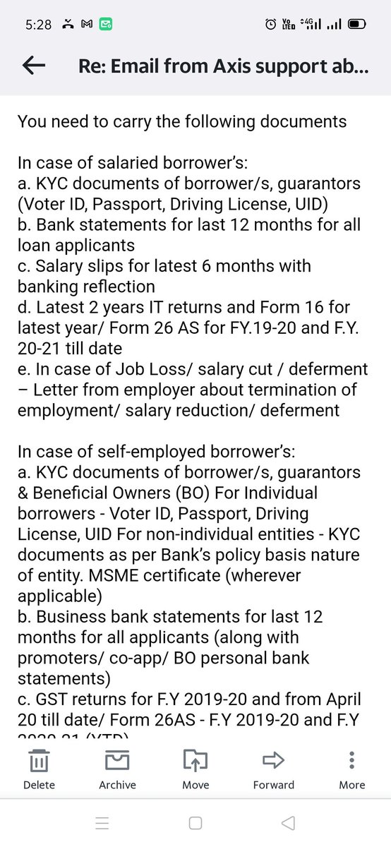 Devendr05681416's tweet photo. # moratorium
#MoratoriumExtension
@AxisBankSupport
@RBI @nsitharaman @LCAI_Support @indSupremeCourt @PMOIndia @FinMinIndia 
Yesterday rbi told that restructuring will be provided in a more simpler way but axis bank still not providing restructuring &amp; please see reply of axis bank https://t.co/bV0cKSO15D