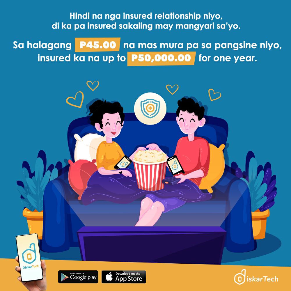 rcbcdiskartech's tweet photo. Make sure insured ka para kahit gaano ka man masaktan sakaling may mangyari sayo, sure kang may sasalo sa'yo. π€£
Download na dis:
Play Store: https://t.co/x9lYoei1jJ
App Store: https://t.co/0YKaU2ZRse
#DiskarTechByRCBC #DiskarTech #AppNatinTo #DiskarTechApp https://t.co/jhep6DM14g