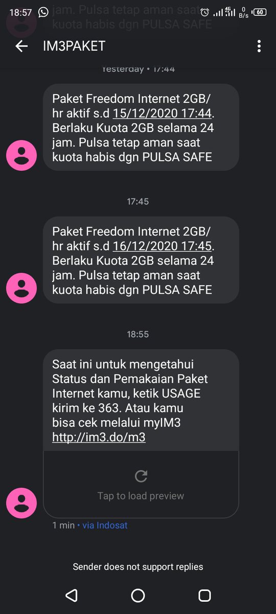 eyescore's tweet photo. @IndosatCare @IndosatOoredoo bos, ko tau2 maen perpanjang paket tanpa konfirmasi begini? Gk beres ni sistem lu?? Pulsa raib begini?? https://t.co/6lOS7eBrQG