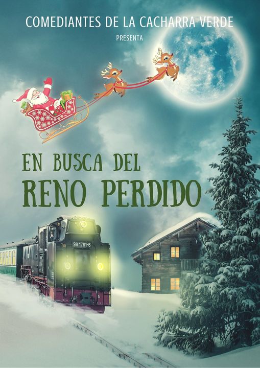 Comediantes de la Cacharra Verde presenta el montaje teatro-musical “En busca del reno perdido”, el próximo domingo 20 de diciembre el Teatro Príncipe Felipe, a partir de las 18:00 horas.
Entradas gratuitas, llamando al 922 31 61 19 (En horario de 09:00 a 13:00 horas)