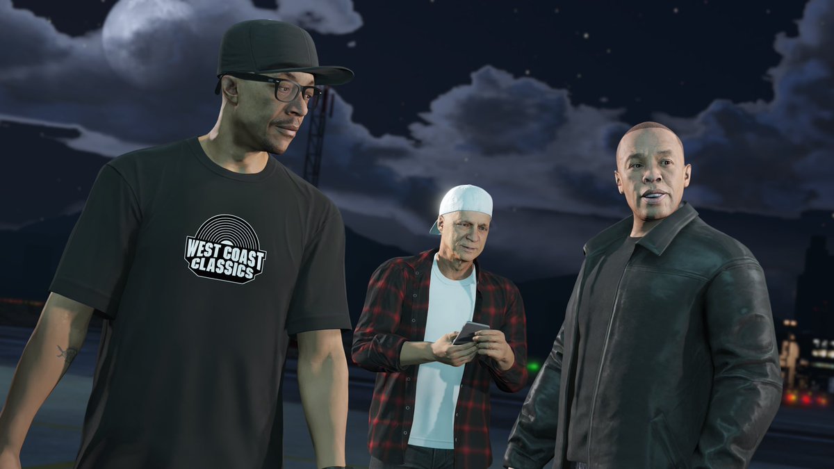 TheLeonidaTimes's tweet photo. What?... Dr Dre appears in #GTAOnline's Cayo Perico heist! 

Credit: @DJPooh https://t.co/hSwzmq9eqj