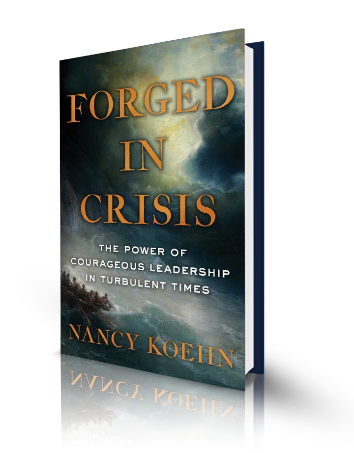 Leaders are not born but made. In ‘Forged in Crisis’, Harvard Business School historian, Nancy Koehn, describes five masters of crisis: Ernest Shackleton, Abraham Lincoln, Frederick Douglass, Dietrich Bonhoeffer, and environmental activist Rachel Carson. #BooksThatInspire https://t.co/vg6ppOsANF