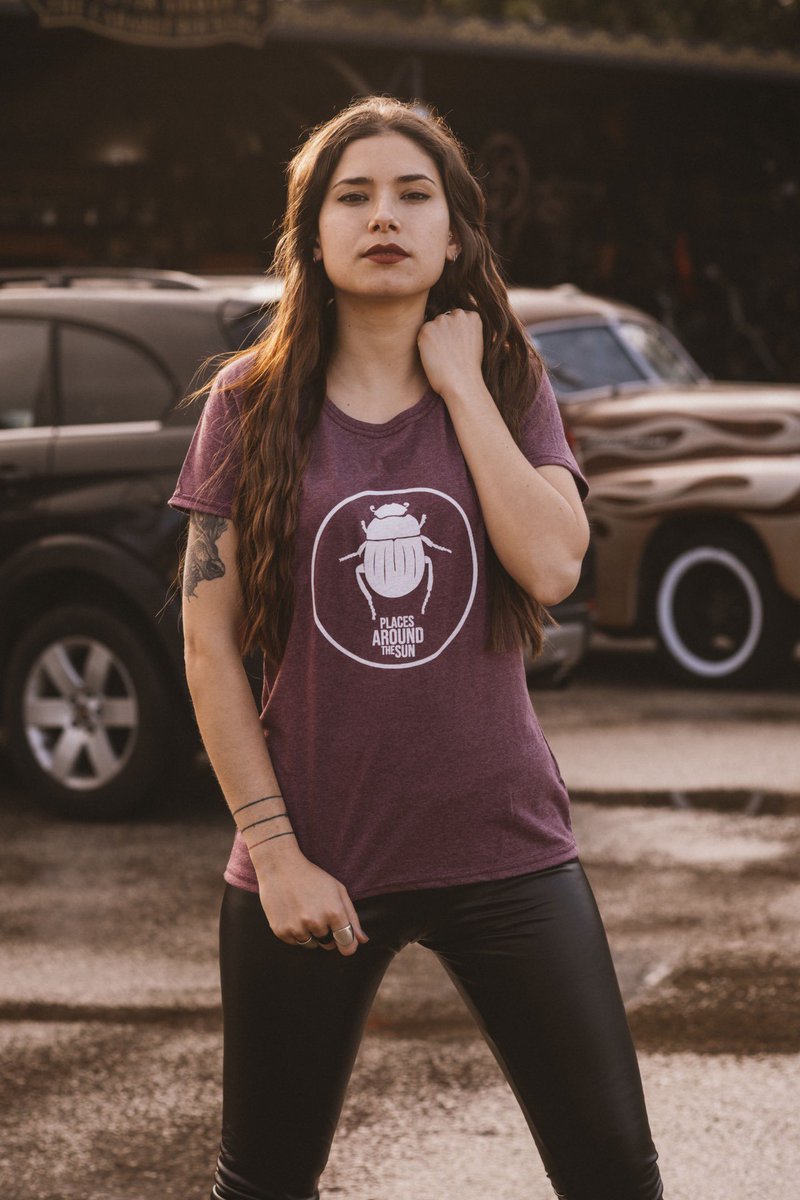 placesaroundts's tweet photo. Our very first MERCH LAUNCH! These are the Scarab Shirts! In honor of the concept of our latest album, we decided to bring the Scarab Beetle to you! Send a Private Message to order yours! All the shirts are printed and shipped by us! 🌞 https://t.co/R4zvRpMKWG