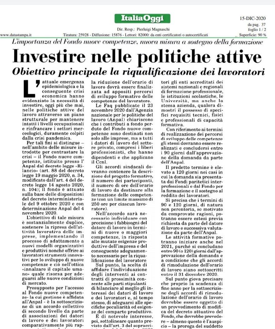 franciungaro's tweet photo. L'emergenza e la crisi economica hanno evidenziato la necessità di investire oggi più che mai nelle #politiche #attive del lavoro, per una #riqualificazione #professionale dei già dipendenti e una #formazione #continua e #personale dei giovani.
L' importanza del #capitaleumano. https://t.co/cUxPXi9dvw
