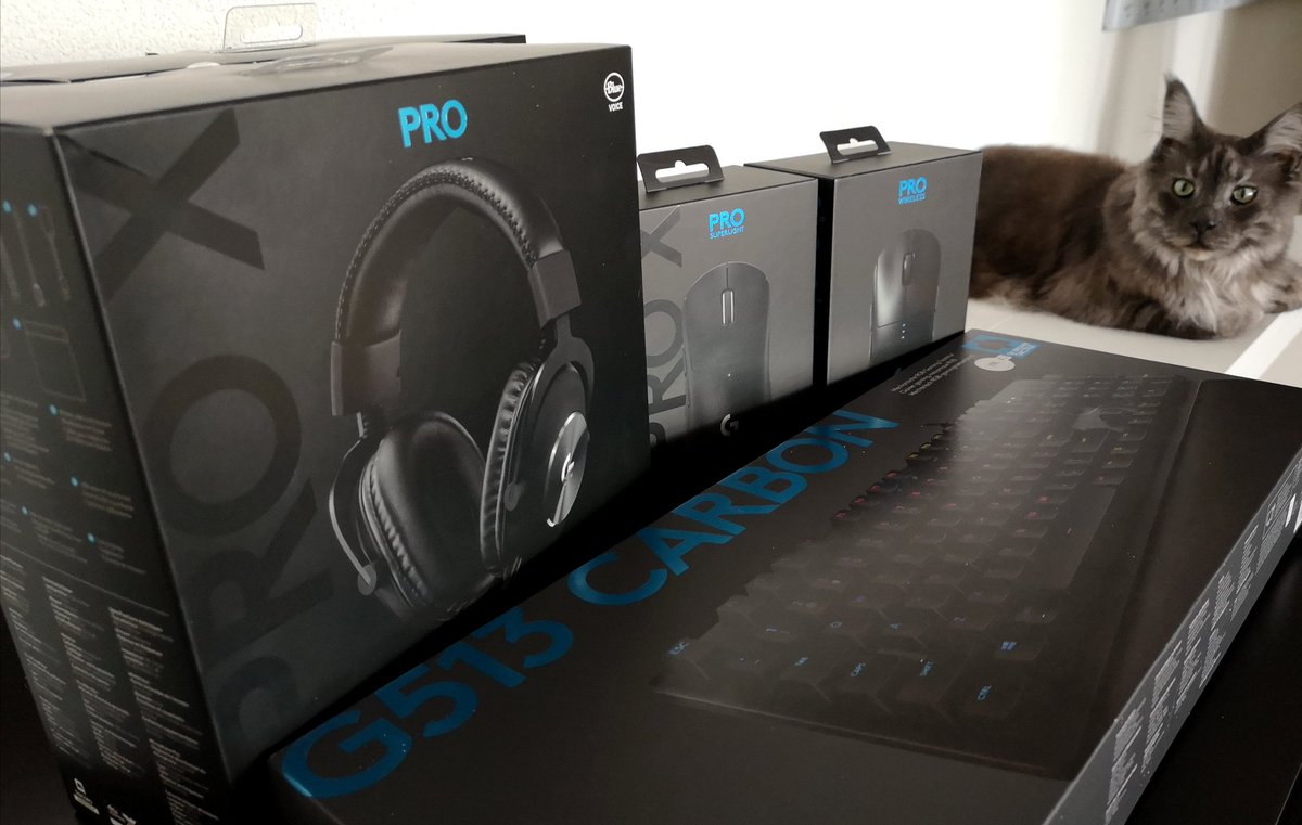 TontonTwitch's tweet image. 🎄C&apos;est bientôt Noël et c&apos;est @LogitechGFrance et @LogitechGDE qui régalent !🎄

Gagnez 1 des 3 lots :
1x Pro X + Pro Superlight
1x Pro X + Pro Wireless
1x G513 Carbon

🔄 Retweet ce tweet
❤️ Follow @TontonTwitch
📆 TaS dimanche 20

P.S. Le chat n&apos;est pas un lot.

#ad