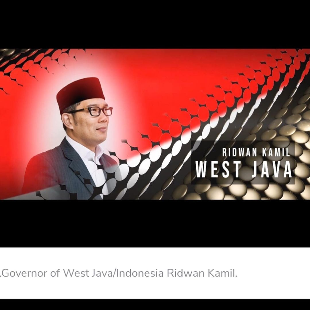 Menerima Award Internasional secara virtual sebagai:

7 Best Asia Governors 2020 dari Asia Business Info. Semoga memotivasi utk bekerja lebih giat &amp; lebih melayani lagi. Karena bekerja dengan baik adalah kewajiban &amp; kemuliaan, bukan utk mencari penghargaan. #JabarJuaraLahirBatin