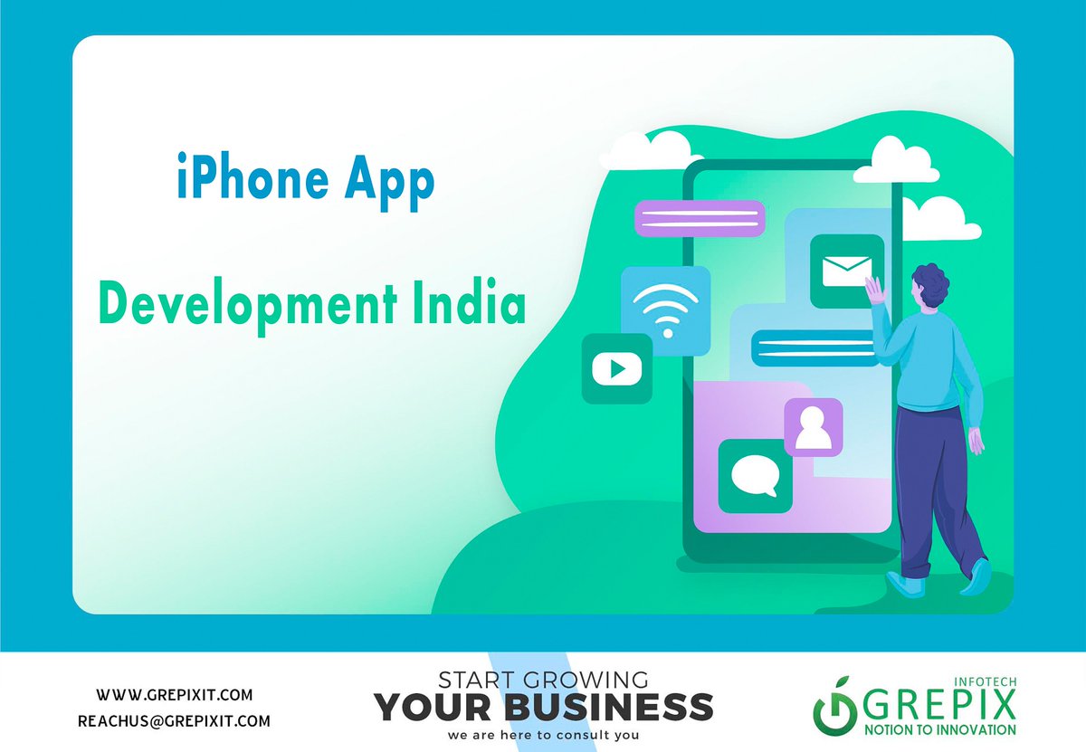 grepixit's tweet photo. Grepix infotech is an expert #iPhoneAppDevelopmentCompany in India and the USA with top iPhone app developers. Our experienced iPhone developers develop mobile applications for iPhone, iPad, and iPod, hire iPhone #appdevelopment company. 
https://t.co/LloQOTFXoB
#iphoneapps https://t.co/nSZkwO73Or