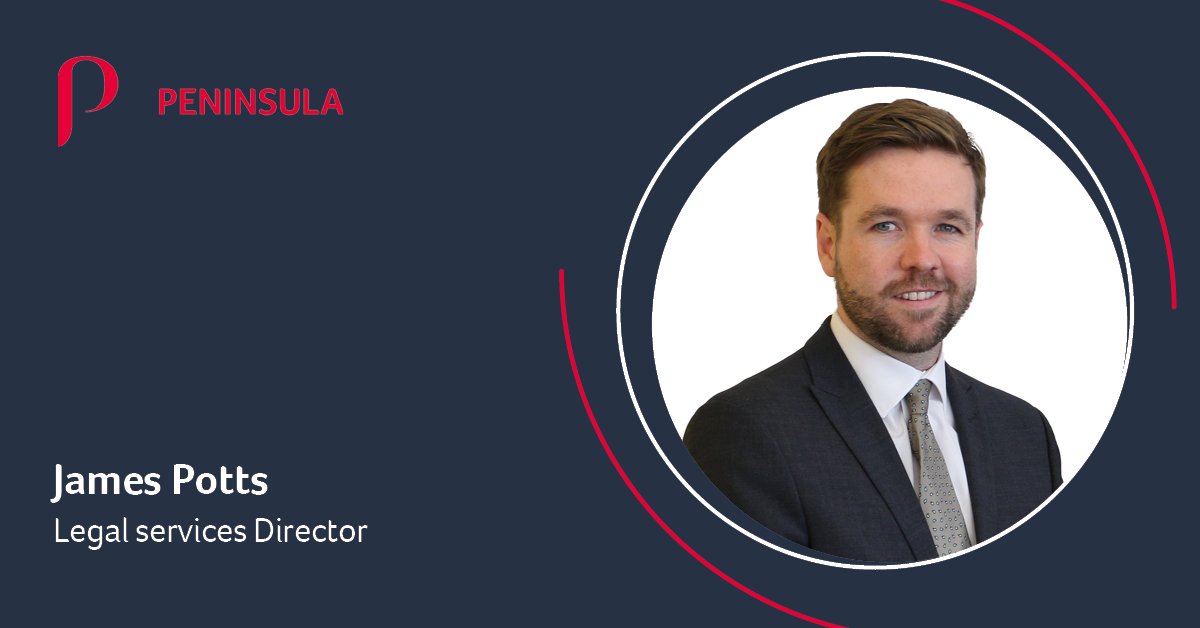 We are delighted to share the appointment of James Potts as Peninsula’s Legal Services Director. 
James joined Peninsula 11 years ago and has worked his way up through the business by giving his best every day along with always showing determination and talent #SuccessStartsHere