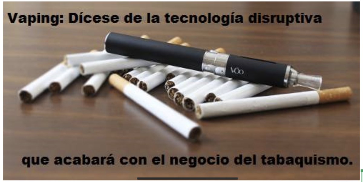 Aahooga's tweet photo. La tecnología ha liberado a la nicotina del humo: Como adultos libres e informados, ¡podemos seguir disfrutando de ella pero sin el daño producido por la combustión!  #CostaisVidas #sanidadgobRdDT @sanidadgob @salvadorilla @SaludPublicaES @paparicio3 https://t.co/7OwbHHGusJ