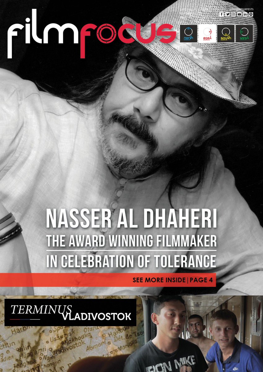 NasserAldhahe18's tweet photo. غلاف مجلة Film Focus عدد ديسمبر 2020 مهرجان وارسو بولندا https://t.co/J7iEYw1Jxa