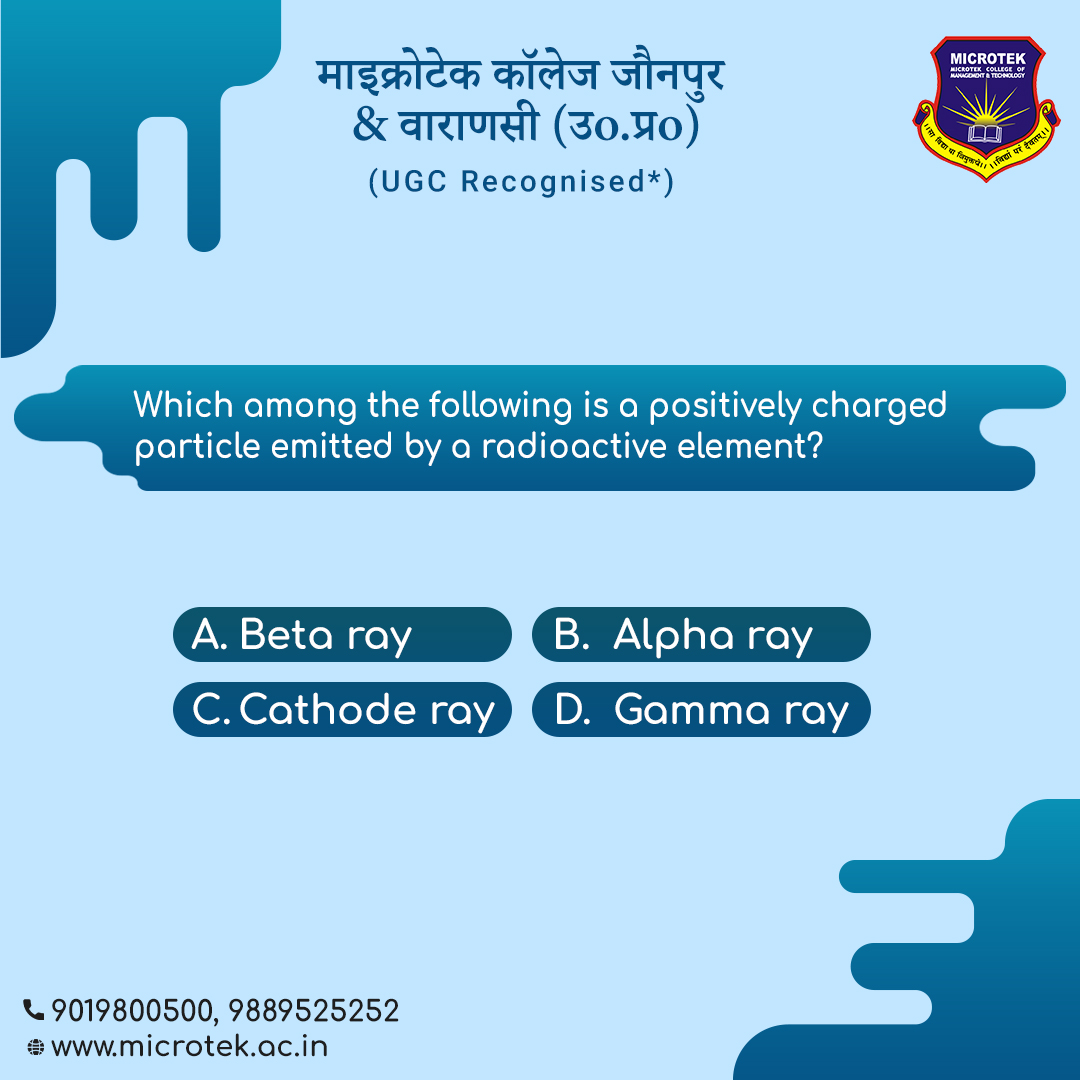 MicrotekClg_Vns's tweet photo. #bestcollege #quiz #quizzes #quiztime #microtek #quizpost #quizday #microtekcollege #college #varanasi #Question #answers #questionandanswers #quizquestion #education #collegetime #study_iq #iq #iq_test #iq_level https://t.co/rBfC2CCdPB