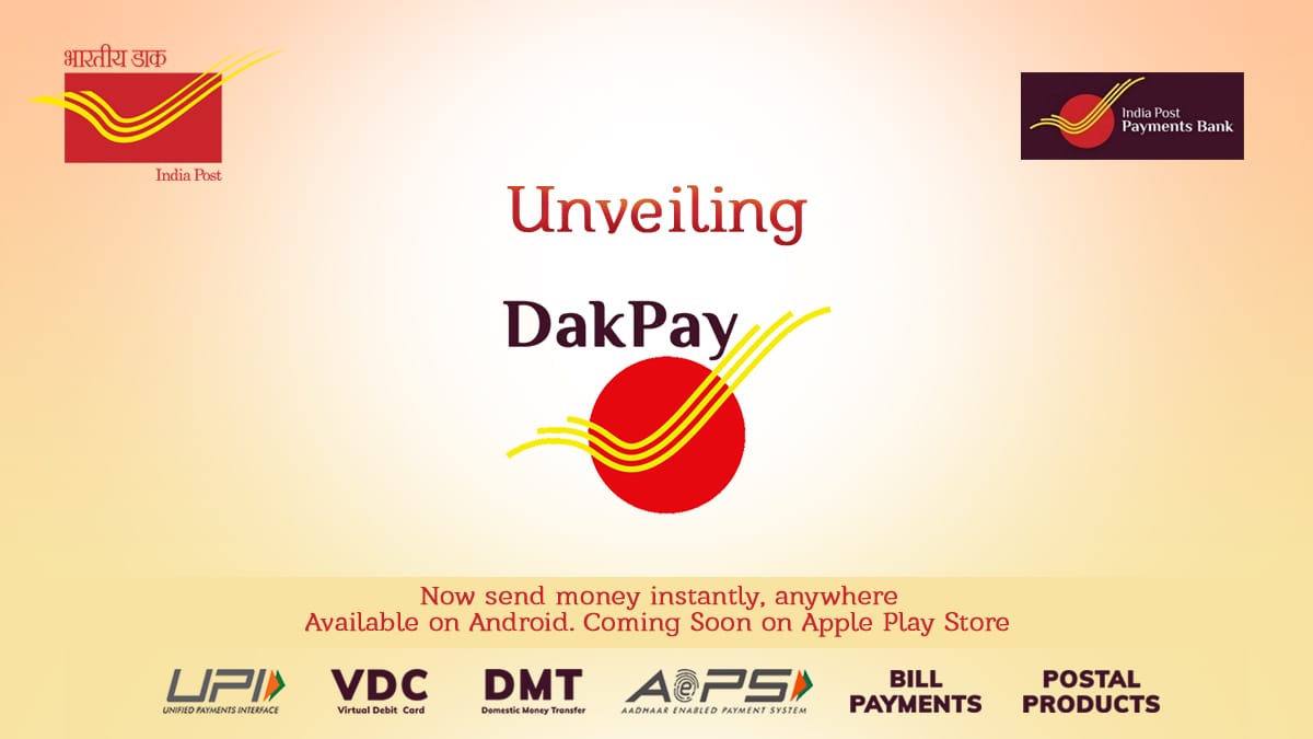 IndiaPostOffice's tweet photo. Shri Ravi Shankar Prasad, Minister of Communications, Law and Justice and Electronics and Information Technology launched India Post Payments Bank's UPI app #DakPay
Dak Pay UPI app allows users to create UPI ID and link multiple accounts across banks in a single mobile app. (1/2) https://t.co/QYPrJIqqQD